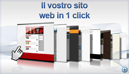 Create il Vostro sito con 1 click