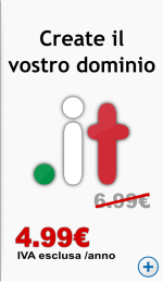Create il vostro dominio
