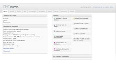 Home page dell'interfaccia di amministrazione