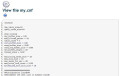 Modifica del file di configurazione my.cnf.