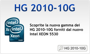 Scoprite il server dedicato HG equipaggiato con il nuovo Intel XEON E 5530