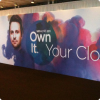 L'ingresso del salone VMworld